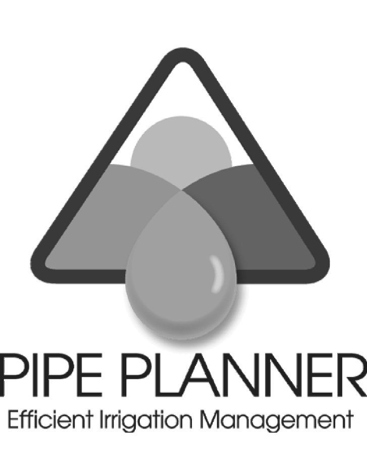 Trademark Logo PIPE PLANNER EFFICIENT IRRIGATION MANAGEMENT
