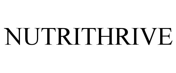 Trademark Logo NUTRITHRIVE
