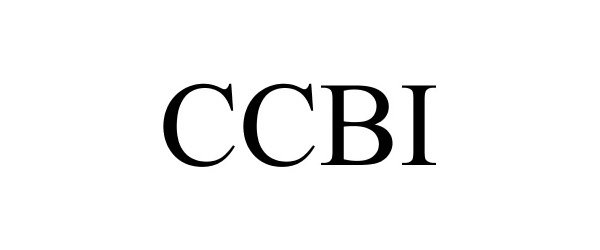 Trademark Logo CCBI