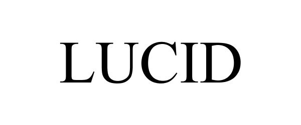 Trademark Logo LUCID