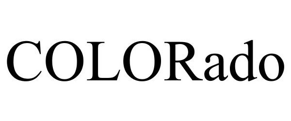 Trademark Logo COLORADO