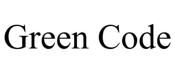 Trademark Logo GREEN CODE
