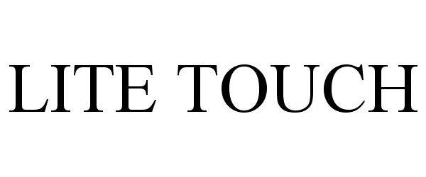 Trademark Logo LITE TOUCH