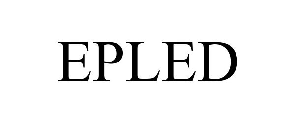 Trademark Logo EPLED