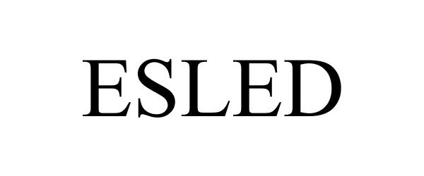 Trademark Logo ESLED