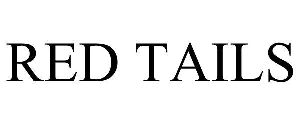 Trademark Logo RED TAILS