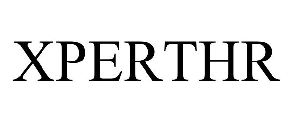 Trademark Logo XPERTHR