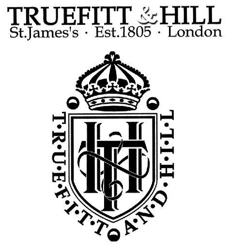 Trademark Logo T&amp;H TÂ·RÂ·UÂ·EÂ·FÂ·IÂ·TÂ·T AÂ·NÂ·D Â· HÂ·IÂ·LÂ·L TRUEFITT &amp; HILL EST. 1805 ST. JAMES'S LONDON