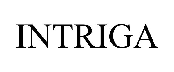Trademark Logo INTRIGA