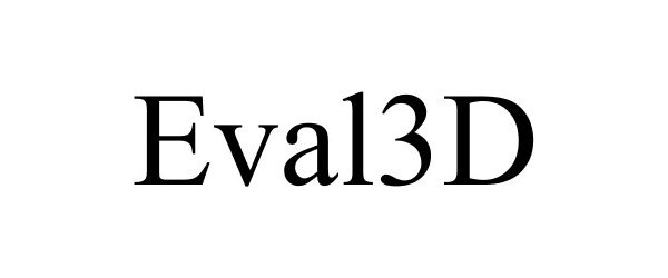 Trademark Logo EVAL3D
