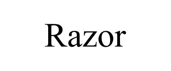 Trademark Logo RAZOR