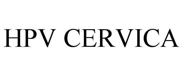  HPV CERVICA