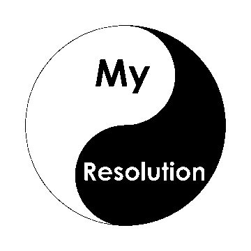  MY RESOLUTION