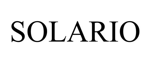  SOLARIO