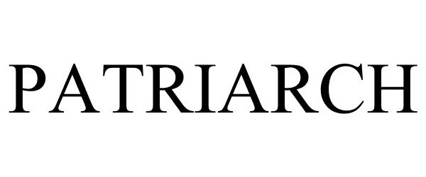 Trademark Logo PATRIARCH