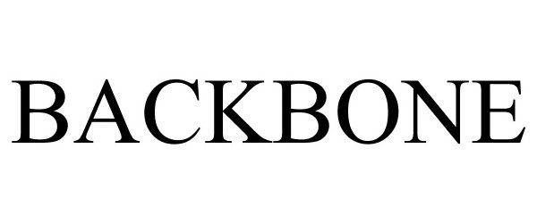 Trademark Logo BACKBONE