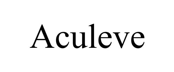 Trademark Logo ACULEVE