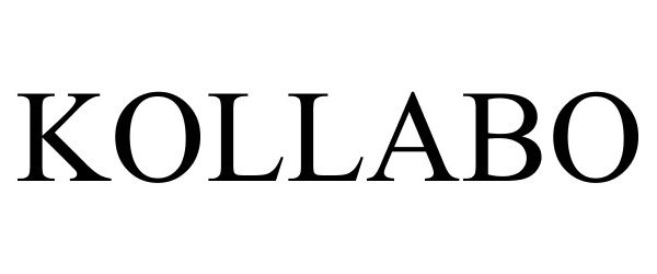 Trademark Logo KOLLABO