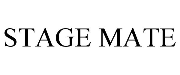 Trademark Logo STAGE MATE