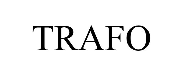 Trademark Logo TRAFO