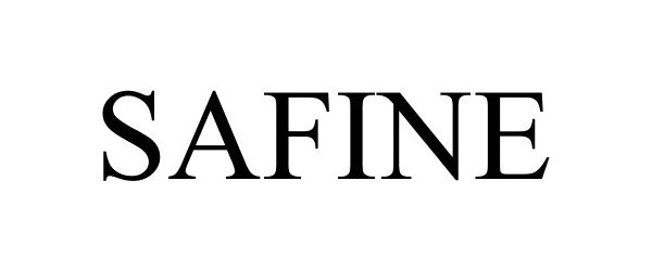 Trademark Logo SAFINE