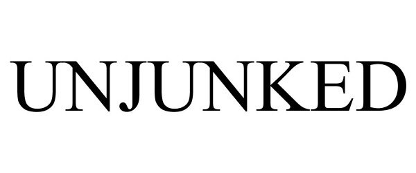 Trademark Logo UNJUNKED