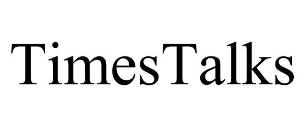 Trademark Logo TIMESTALKS