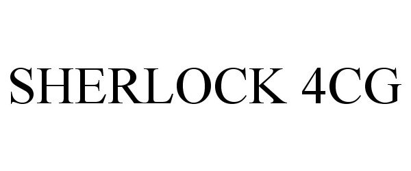 Trademark Logo SHERLOCK 4CG