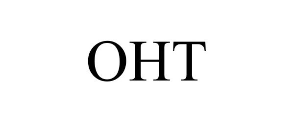 Trademark Logo OHT