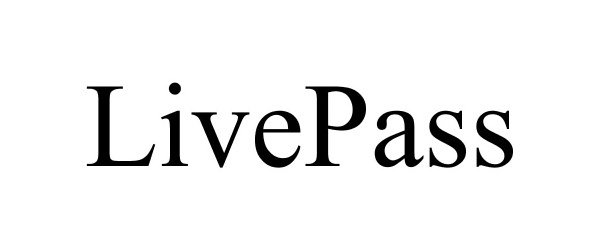 Trademark Logo LIVEPASS