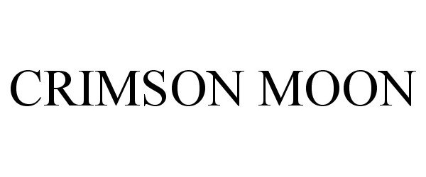 Trademark Logo CRIMSON MOON