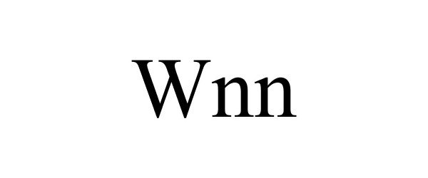 Trademark Logo WNN