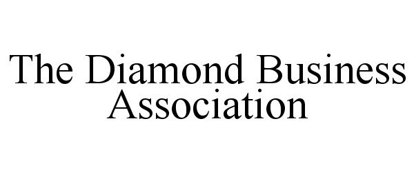  THE DIAMOND BUSINESS ASSOCIATION