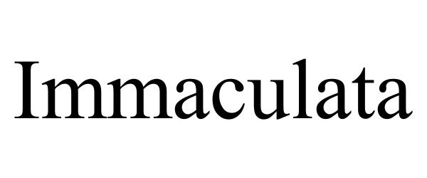 IMMACULATA