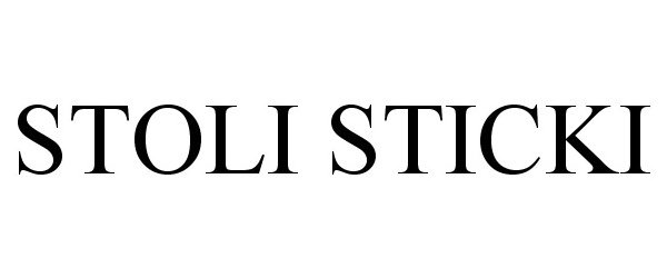  STOLI STICKI