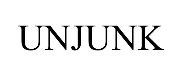 Trademark Logo UNJUNK
