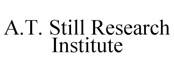 Trademark Logo A.T. STILL RESEARCH INSTITUTE