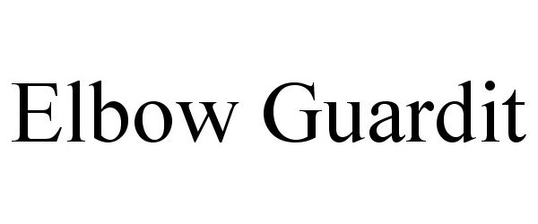 Trademark Logo ELBOW GUARDIT