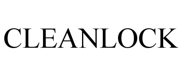 Trademark Logo CLEANLOCK