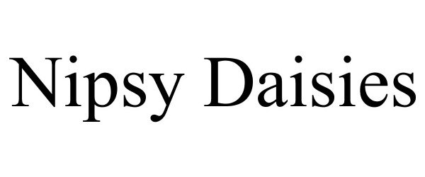 Trademark Logo NIPSY DAISIES
