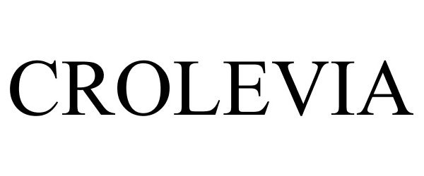 Trademark Logo CROLEVIA