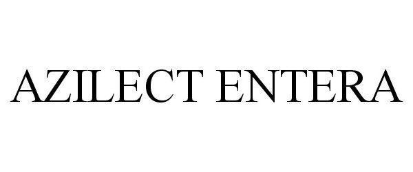 Trademark Logo AZILECT ENTERA