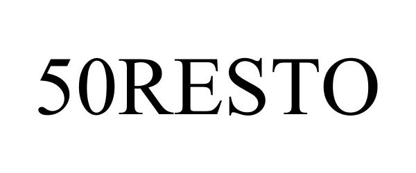 Trademark Logo 50RESTO