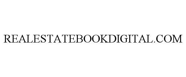 Trademark Logo REALESTATEBOOKDIGITAL.COM