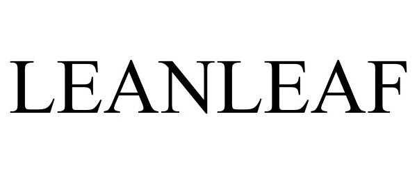 Trademark Logo LEANLEAF