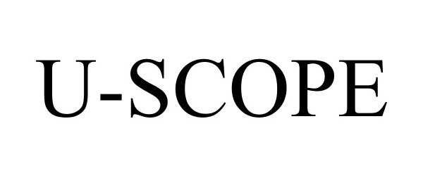 Trademark Logo U-SCOPE
