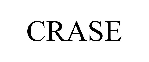 Trademark Logo CRASE