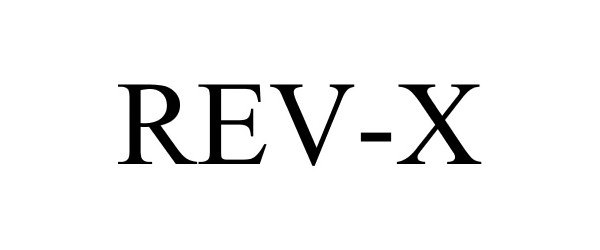 Trademark Logo REV-X