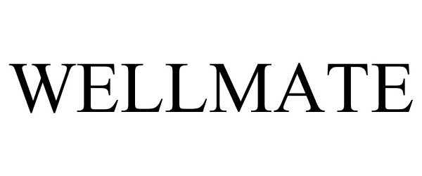 Trademark Logo WELLMATE