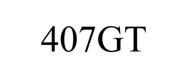 Trademark Logo 407GT